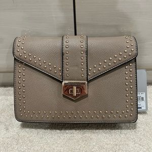 NWT Gorgeous Marc New York by Andrew Marc Tan and Gold Crossbody 🤎